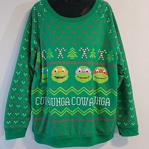 Teenage mutant ninja turtles Christmas sweatshirt